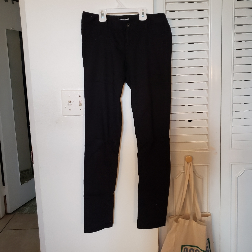 BAR III Black Fitted Pants